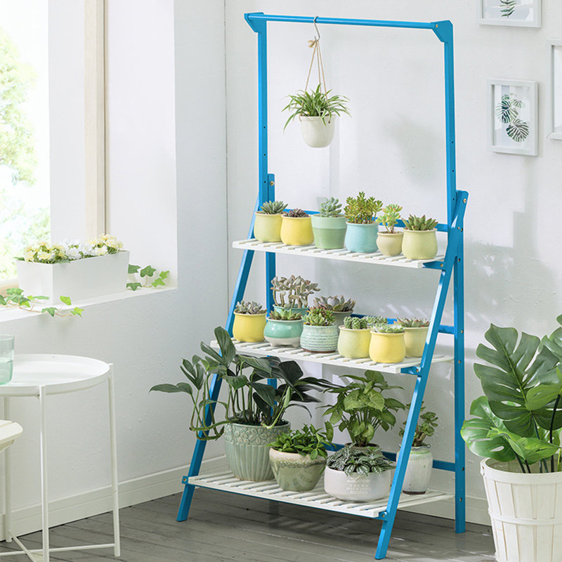 Kerrogee Bamboo 3Tier Hanging Plant Stand & Reviews Wayfair